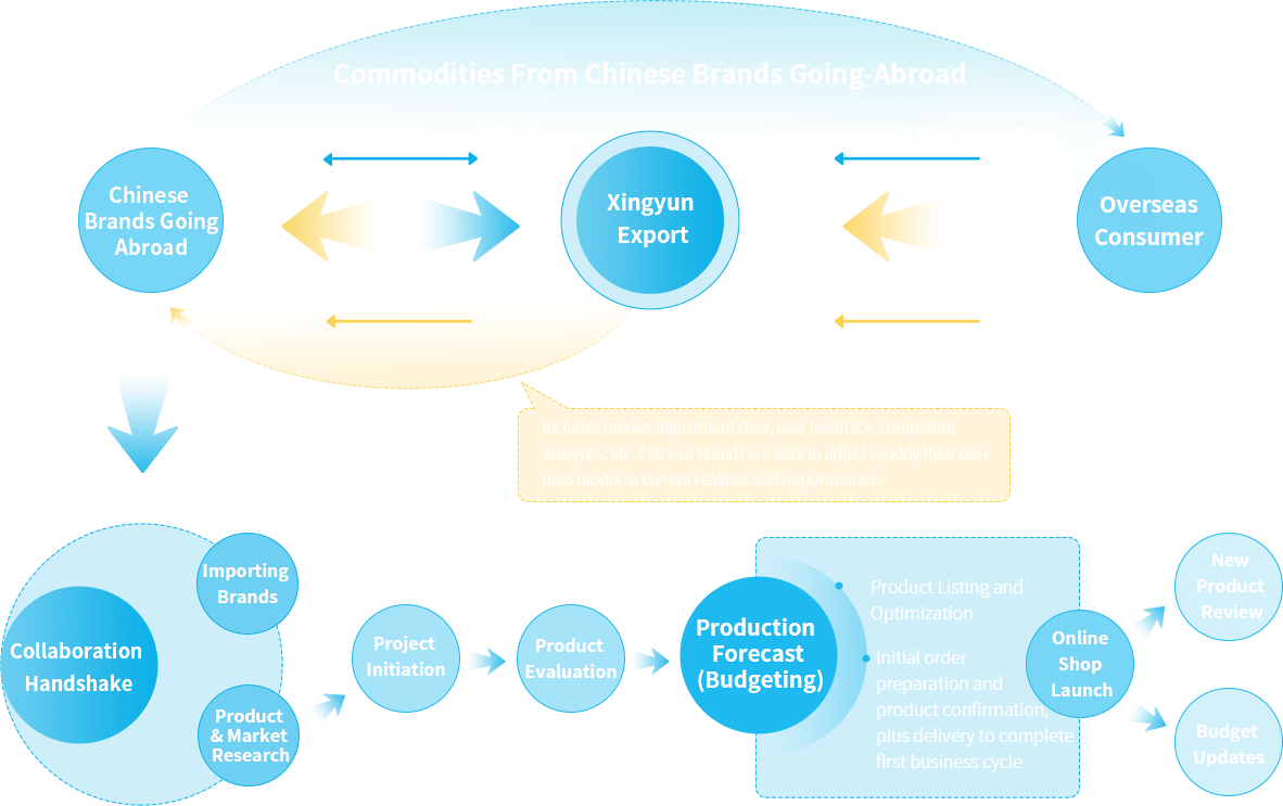 Co-Operating Service for Chinese Brands Going-Abroad